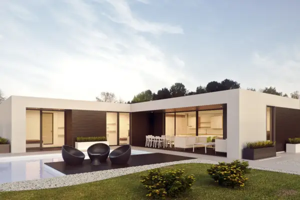 Traditional Village Single Floor Home Front Design to love