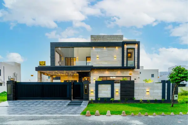 Modern home under construction in Chennai