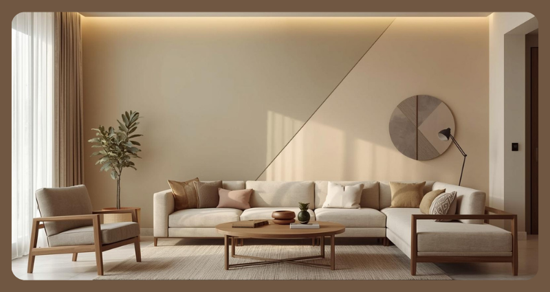 Budget friendly home renovation ideas – accent wall makeover in  living room