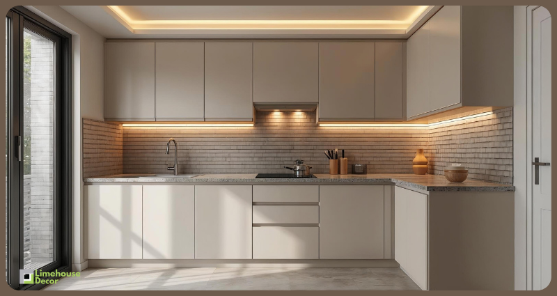 Small modular kitchen design on a budget for Indian homes