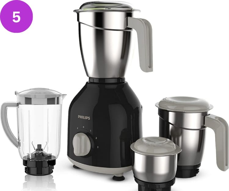 Philips HL7759/00 Mixer Grinder, 750W– Compact and powerful appliance for daily kitchen tasks