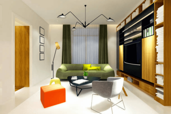 Modular kitchen for 1BHK interior design cost