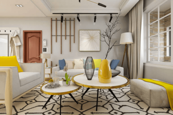 1BHK Interior design cost layout