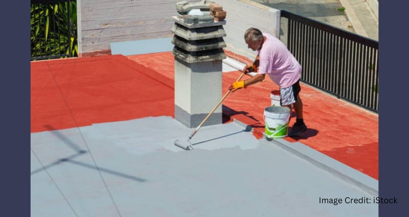Crack-proof coating with Best Waterproof Paint for Terrace in Indian home