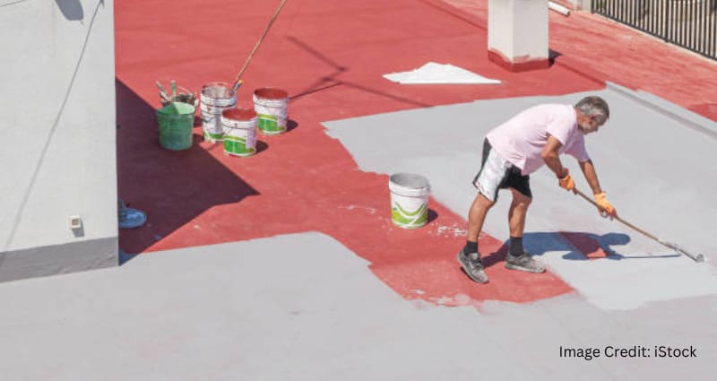 Monsoon protection using Best Waterproof Paint for Terrace