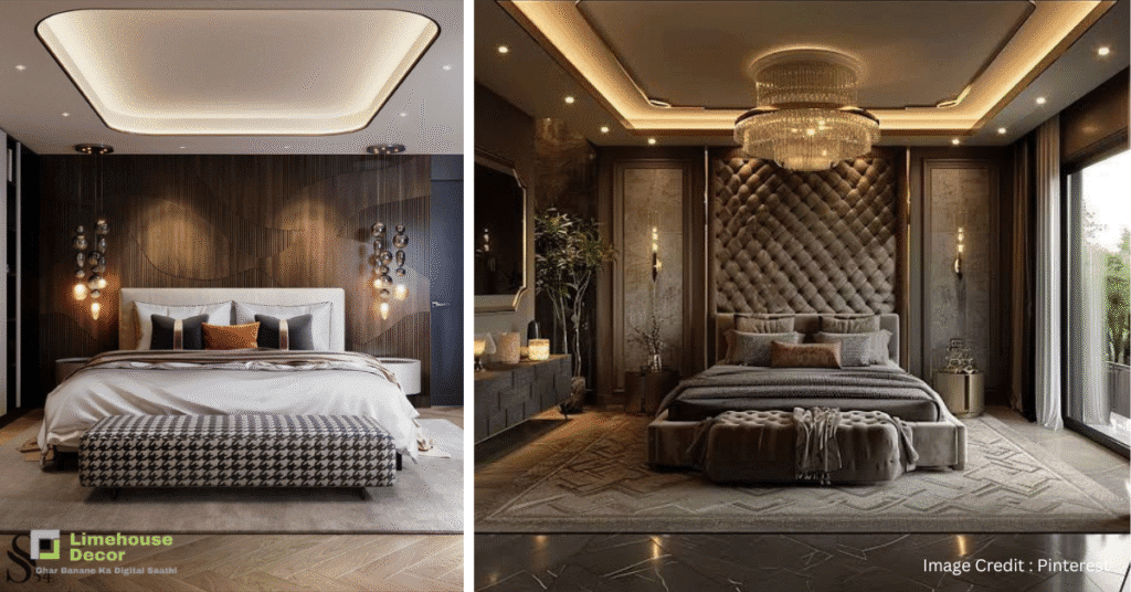 False Ceiling Designs Hall & Bedroom