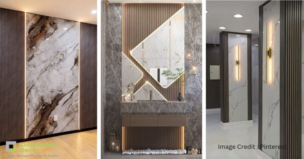 PVC Marble Wall Panels Design