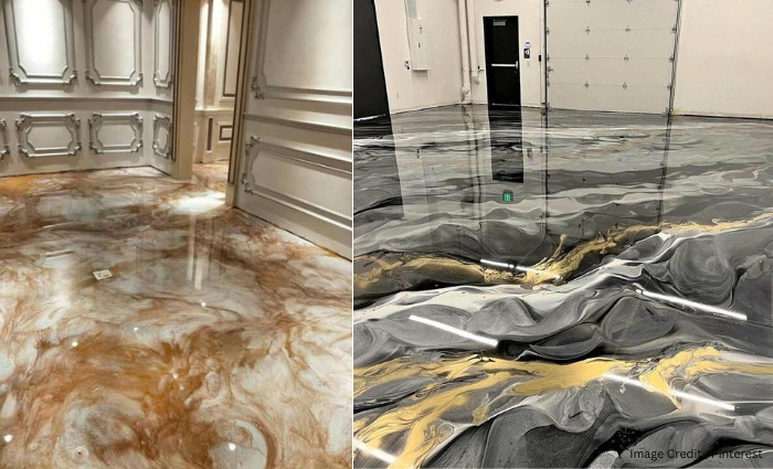 3D epoxy flooring design in kids’ Room and Bedroom
