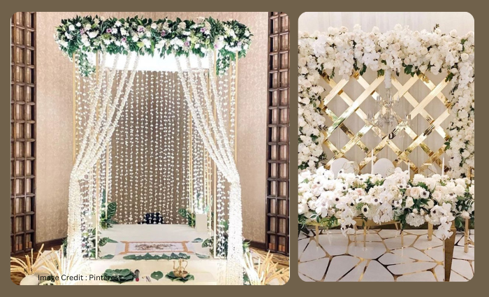Small space Ganesh Puja Decoration Ideas for apartment