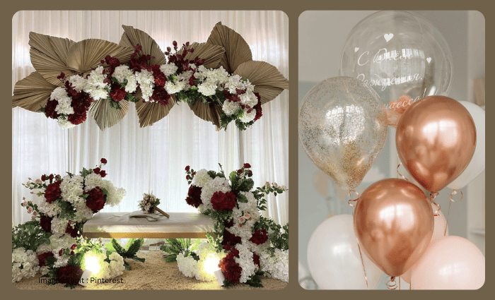 Eco-friendly Ganesh Puja Decoration Ideas with flowers and banana leaves