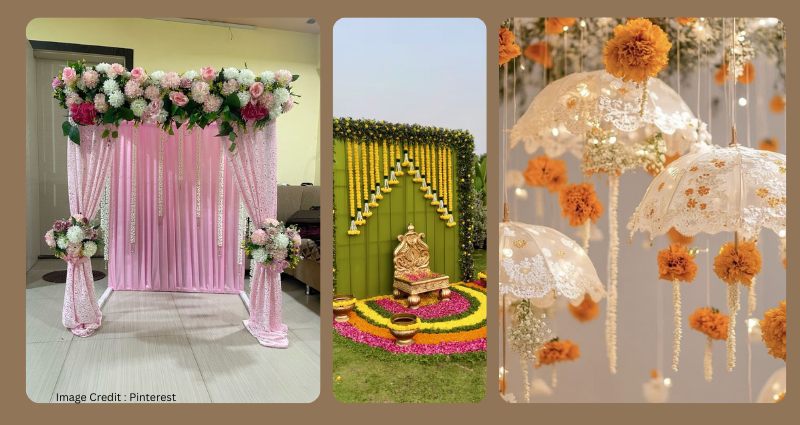 DIY Ganesh Mandap Setup under ₹5000