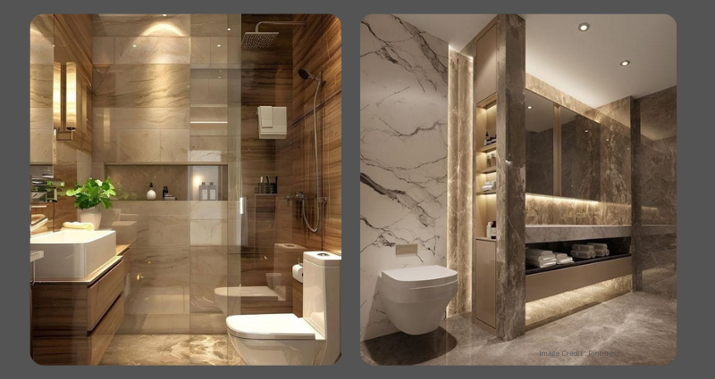 Latest bathroom interior design ideas for house in India