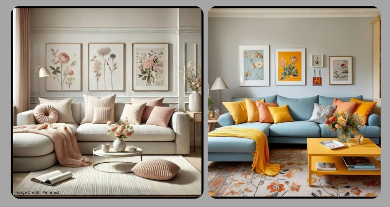 living room makeover ideas under ₹10,000 in India