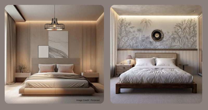 modern bedroom storage