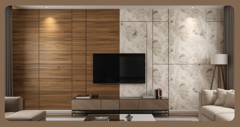 PVC wall panels vs wallpaper comparison chart