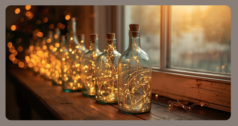 DIY Diwali lighting crafts with mason jars