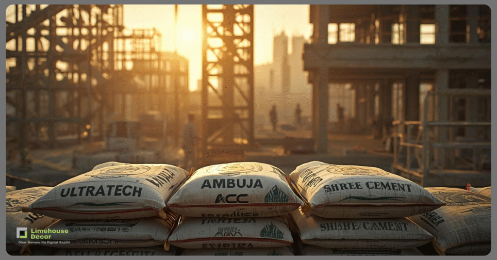 Top cement brands in India for house construction