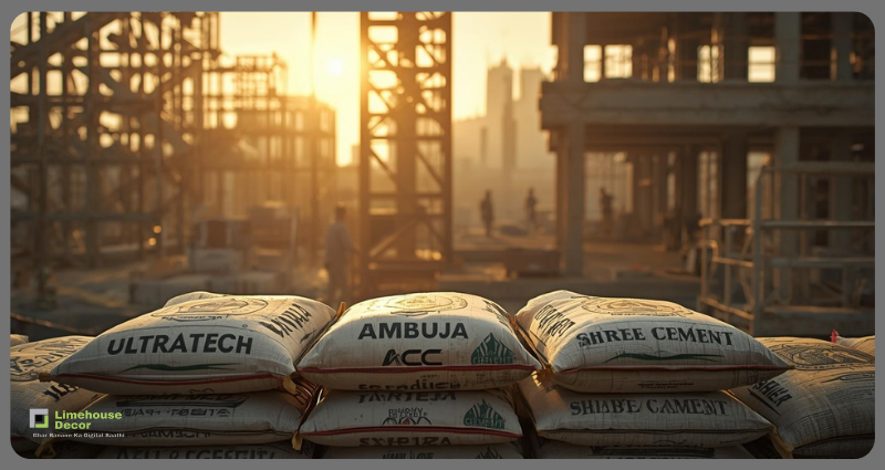 Top cement brands in India for house construction