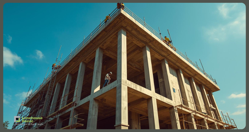 Using the best cement for strong house structure in India