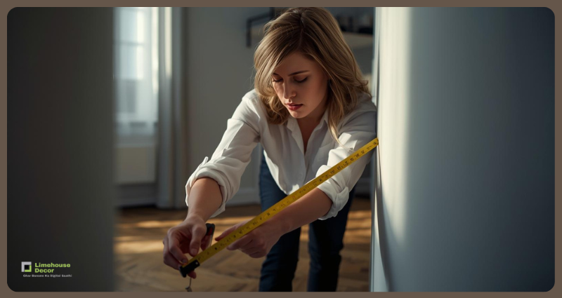 Space measurement during professional design consultation