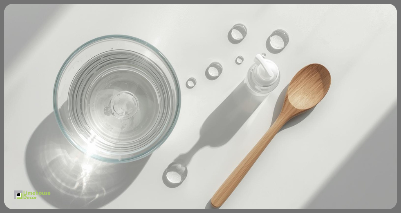 Homemade cleaning solution for painted walls