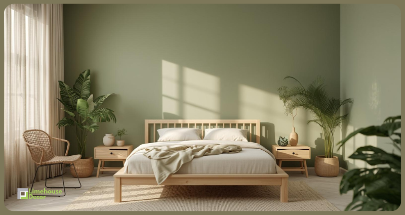 Sage green bedroom – 2025 wall colour ideas for home India