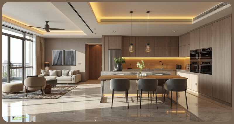 Open kitchen vs closed kitchen design for apartments