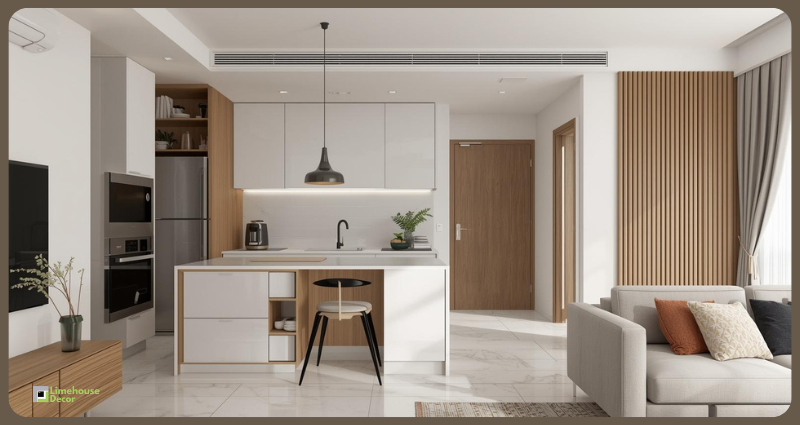Open kitchen vs closed kitchen for small apartments