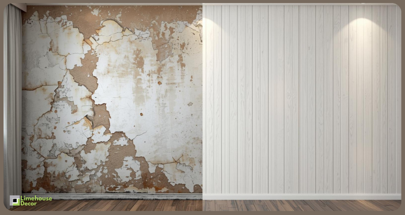PVC wall panels vs paint for problematic walls