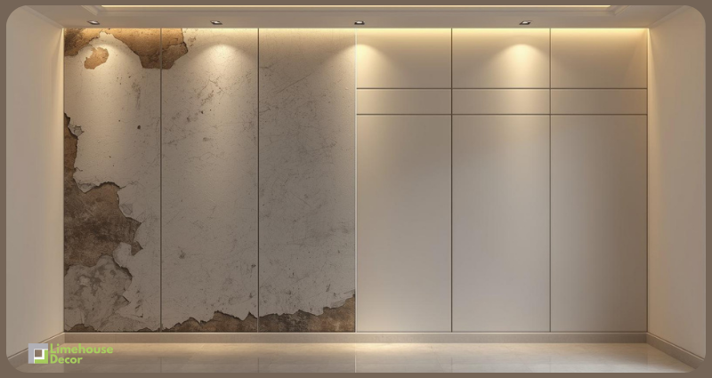 PVC wall paneling solution for damp walls in Indian homes